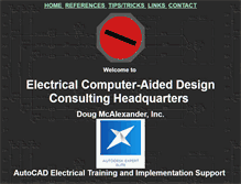 Tablet Screenshot of ecadconsultant.com